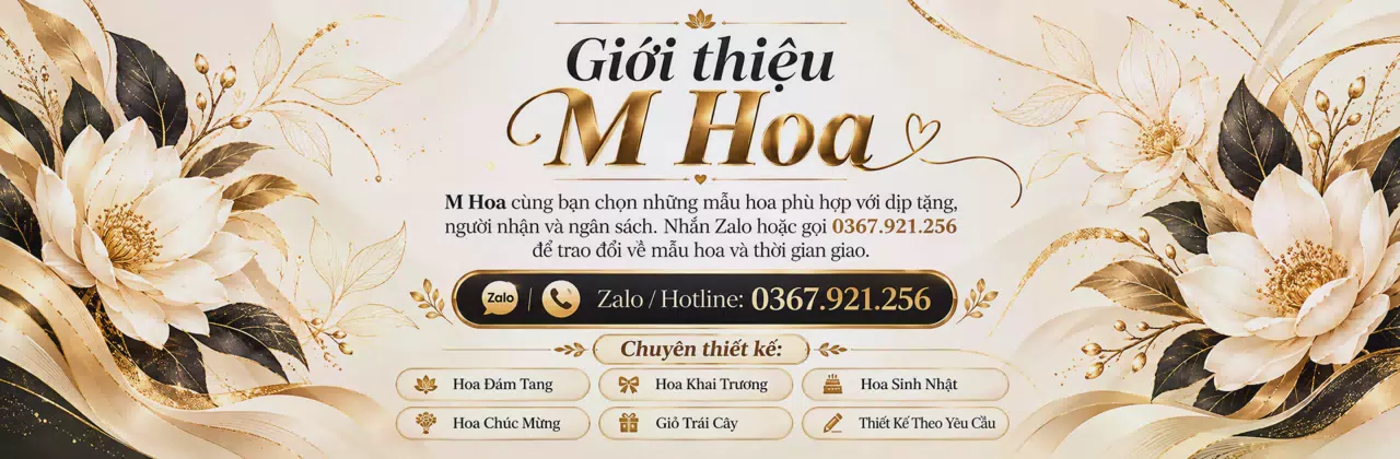 Ảnh bìa Shop hoa tươi Bà Rịa Vũng Tàu - Tư vấn mẫu hoa hợp ngân sách